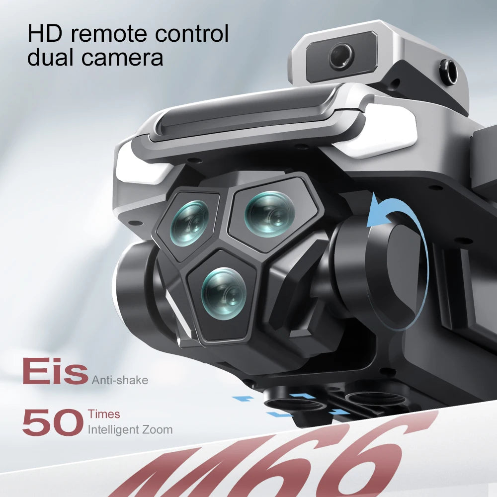 4K Camera Drone with Screen Remote & Triple Battery - M66-1 Tidesmit