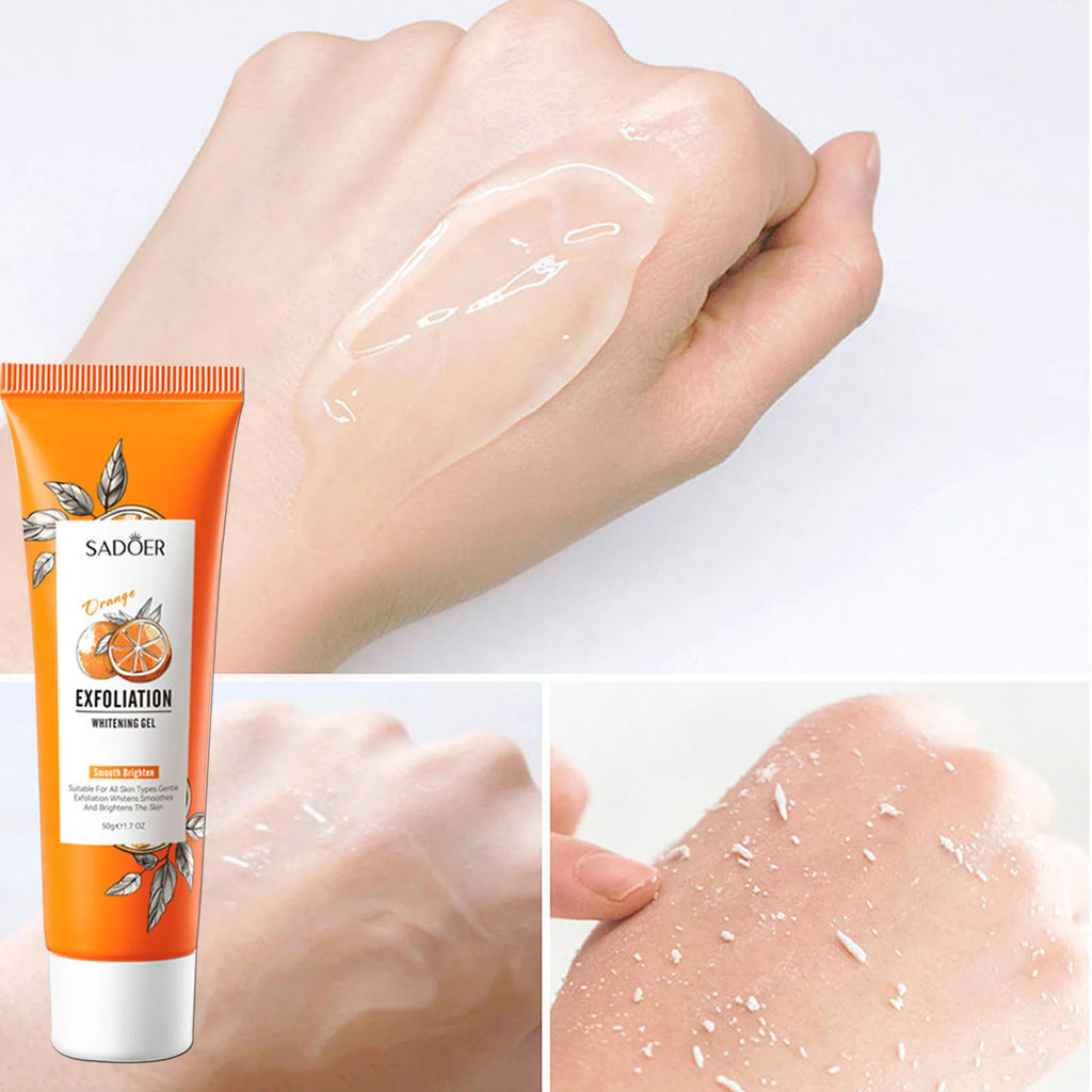 Orange Exfoliating Peeling Gel | Deep Pore Cleanser | Tidesmit 50g Scrubs Treatments Tidesmit