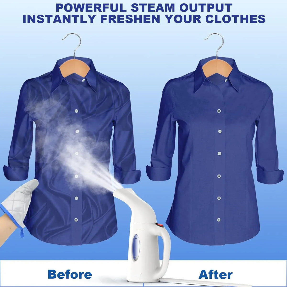 HATTEKER H106 Portable Handheld Garment Steamer 700W 120ml