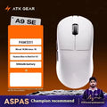 ATK A9 PLUS ULTRA Series Mouse Dual 8K Wireless Mouse Bluetooth Lightweight PAW3950 Ultra Nordic52840 E-sports Mice Gift