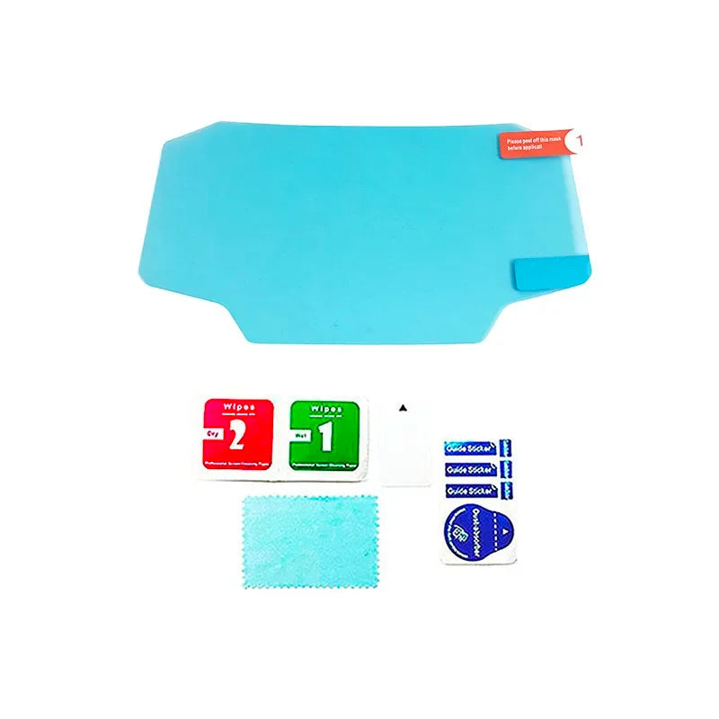 Motorcycle Screen Protector for Kawasaki - 9H Hardened Anti-Scratch Film One set Tidesmit