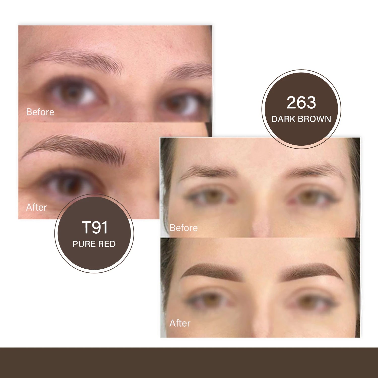 Professional Microblading Eyebrow Tattoo Ink - Long-Lasting 5ml Pigment Permanent Makeup Machines Tidesmit