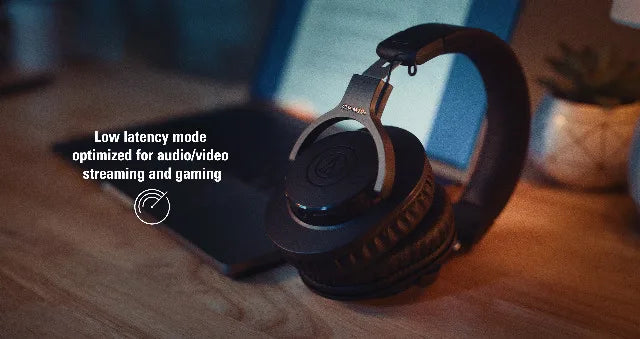 Professional Studio Monitor Over-Ear Headphones with Active Noise Control Tidesmit