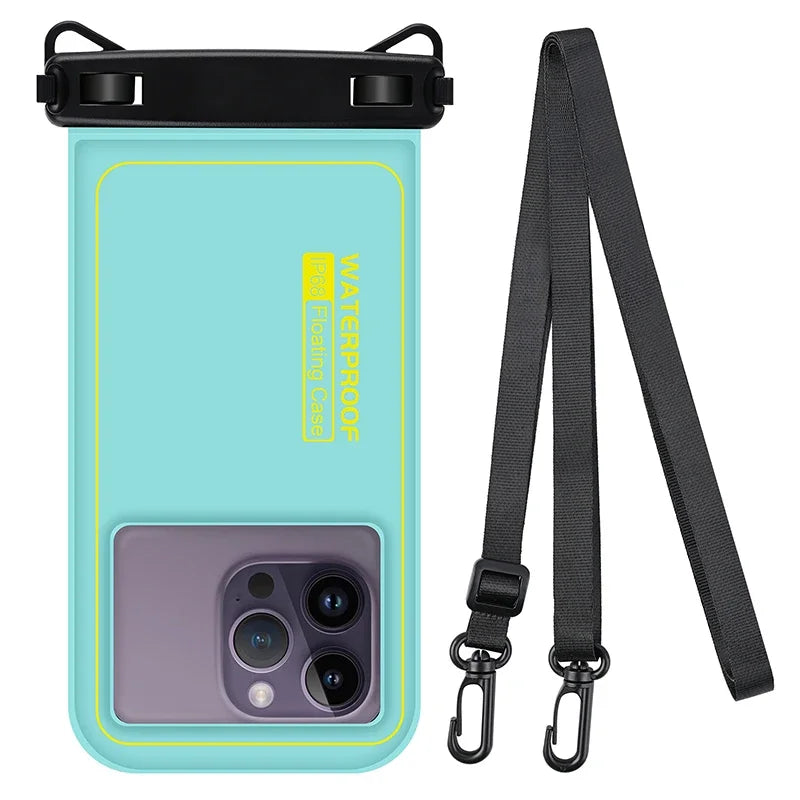 Waterproof Phone Pouch | Universal Crossbody Bag for Secure Travel green Tidesmit