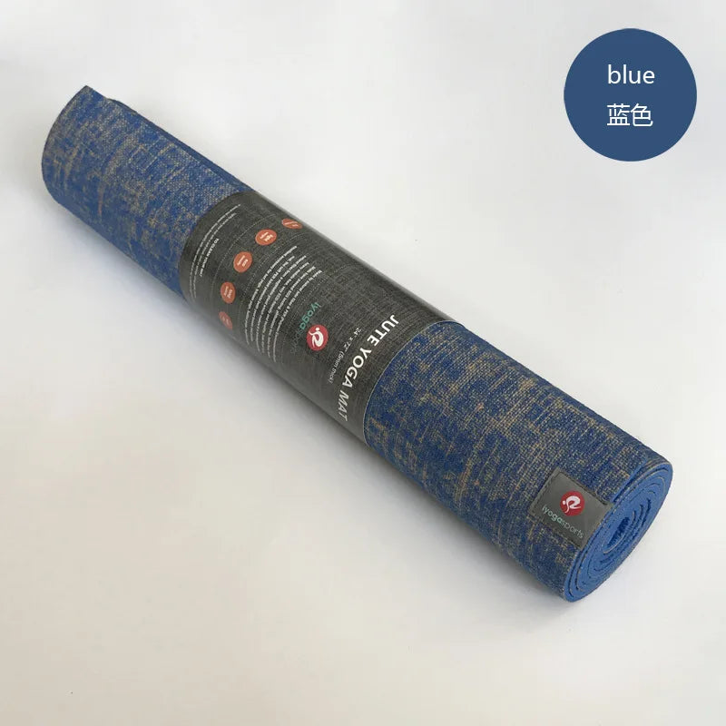 Natural jute yoga mat Eco-friendly natural jute yoga mat