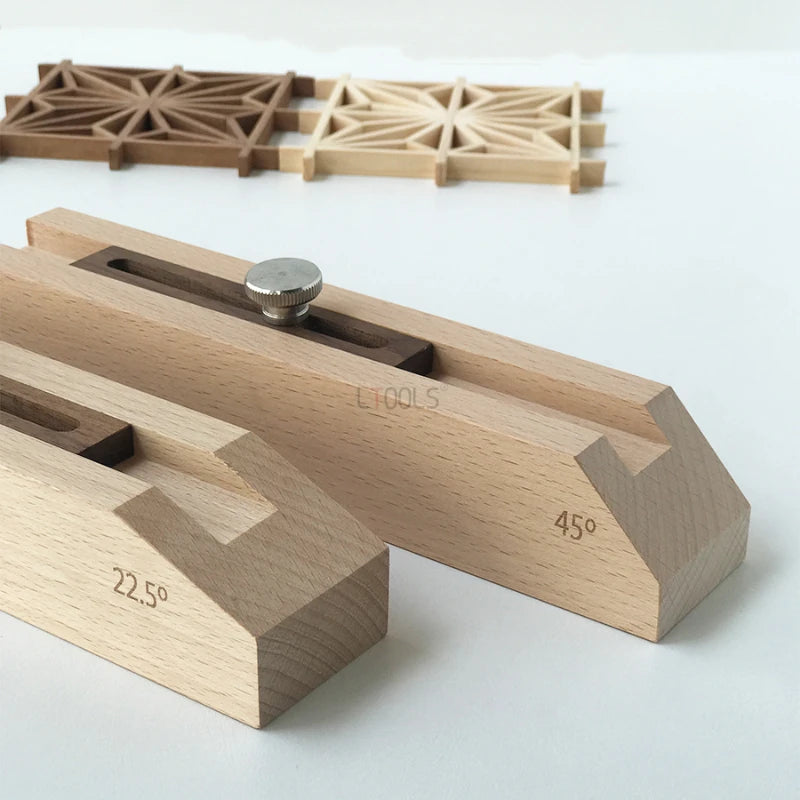 Woodworking Inclined Edge Angle Shovel Platform Beech Wood Group Craftsmanship Material Package Beginner's Tool Kit Hand Tools