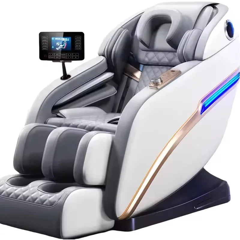4D Zero Gravity Full Body Massage Chair - Blue | Tidesmit Massage Chairs Tidesmit