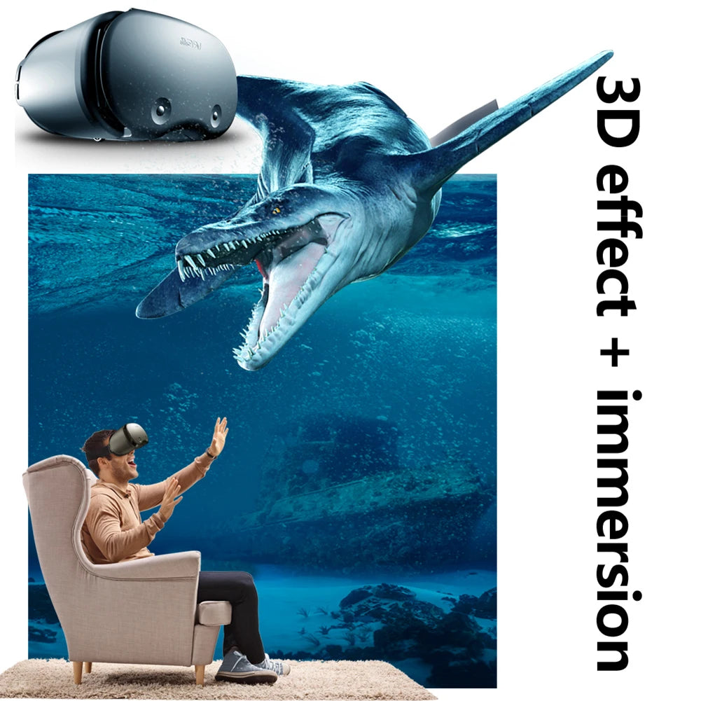 VR Headset for Smartphone - Immersive 3D Smart Glasses by Tidesmit Tidesmit