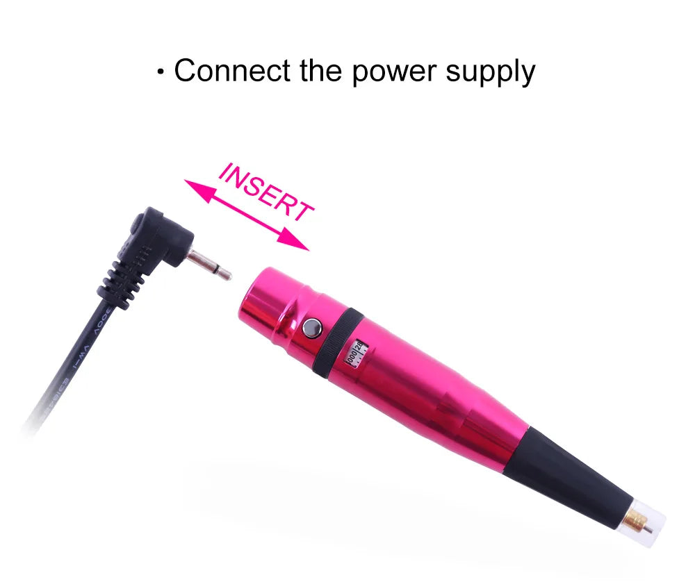 PMU Machine: Swiss Motor Rotary Tattoo Pen Kit for Precise Microblading Permanent Makeup Machines Tidesmit