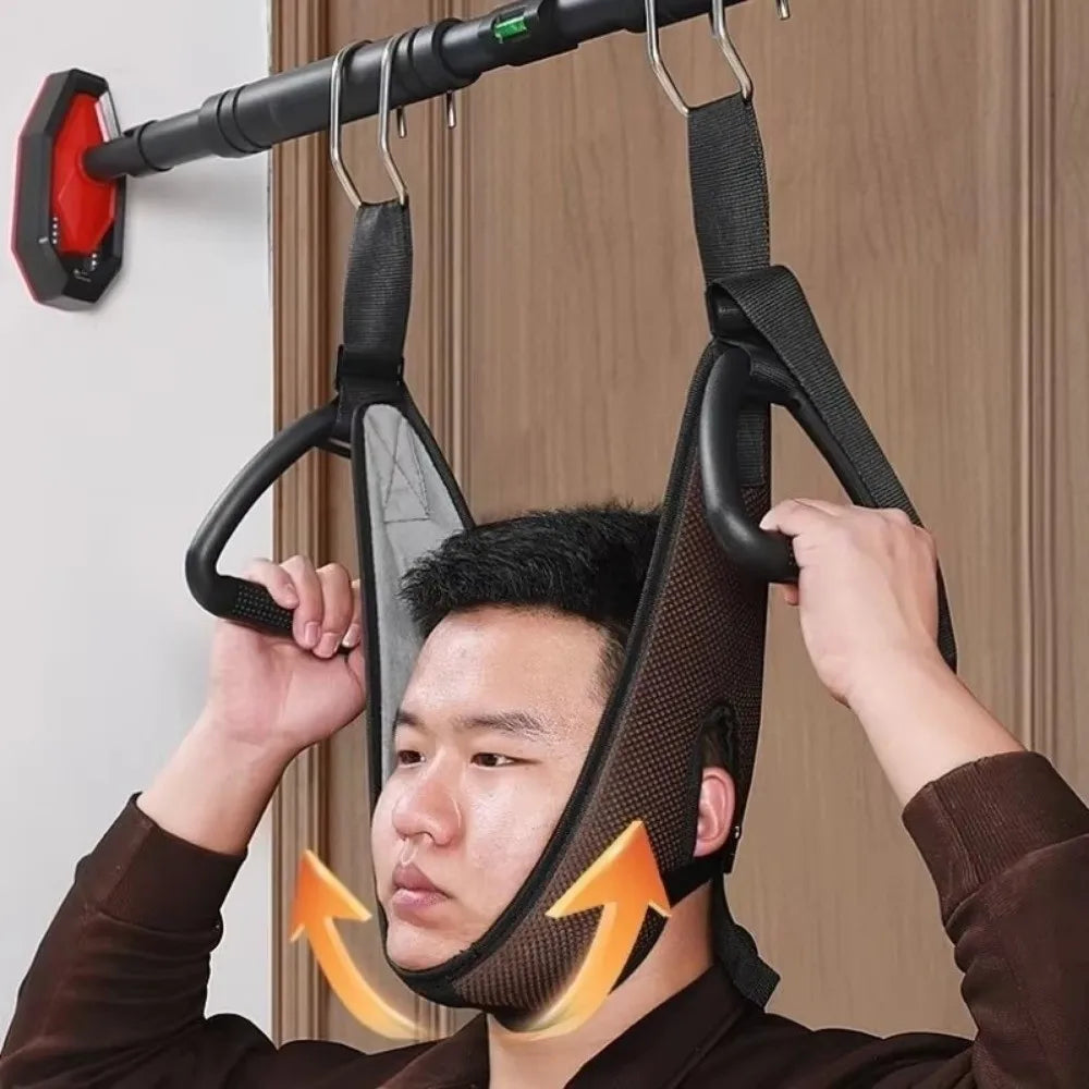 Cervical Traction Neck Stretcher for Pain Relief | Adjustable Tidesmit Relaxation Treatment Tidesmit