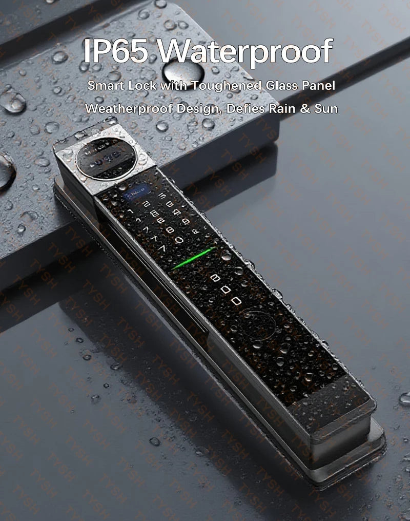 Face Real-time Intercom Smart Door Lock Biometric Electronic Security Camera Intelligent Fingerprint Password Key Unlock