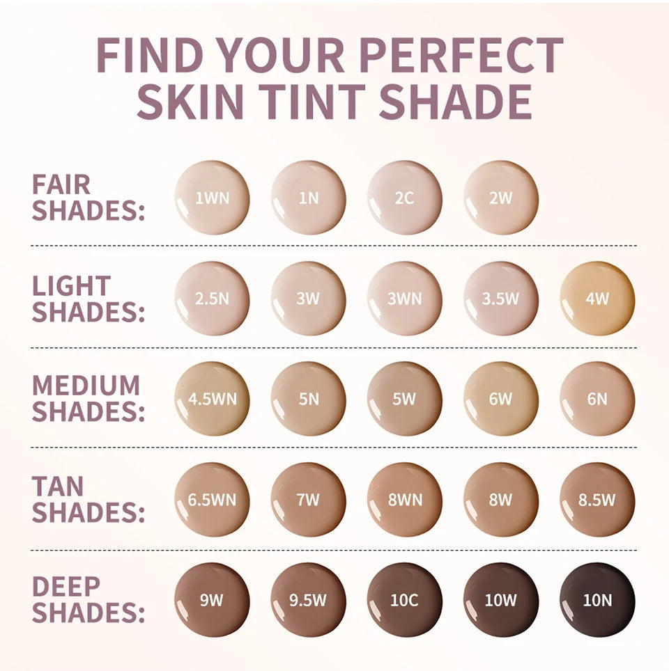 Tidesmit Skin Tint Blurring Elixir Foundation texture close-up showing hydrating full coverage for all skin tones