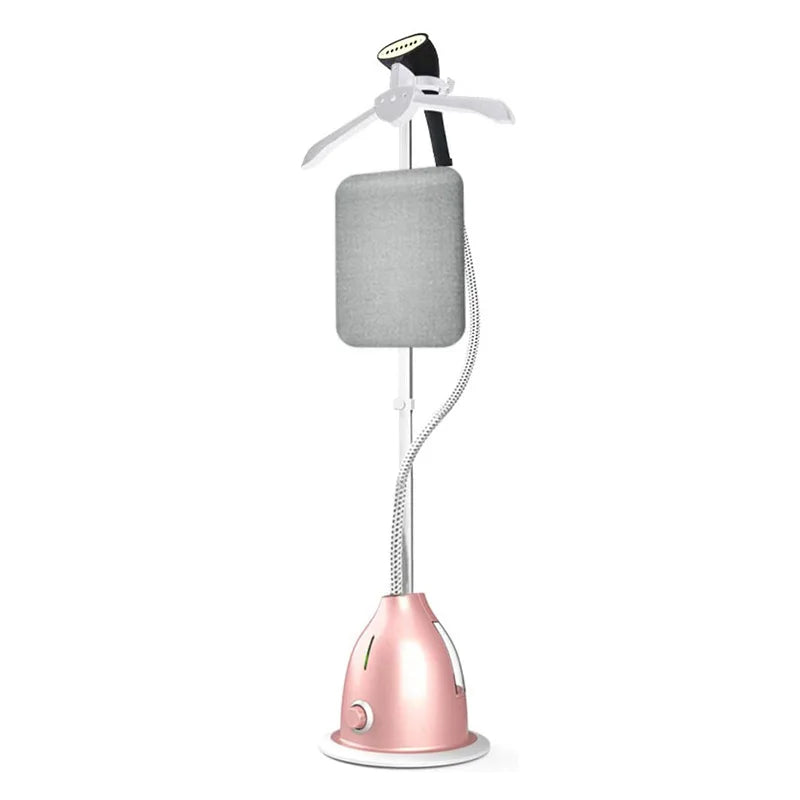 Tidesmit 2000W powerful garment steamer featuring fabric brush and clothes hanger for efficient wrinkle removal