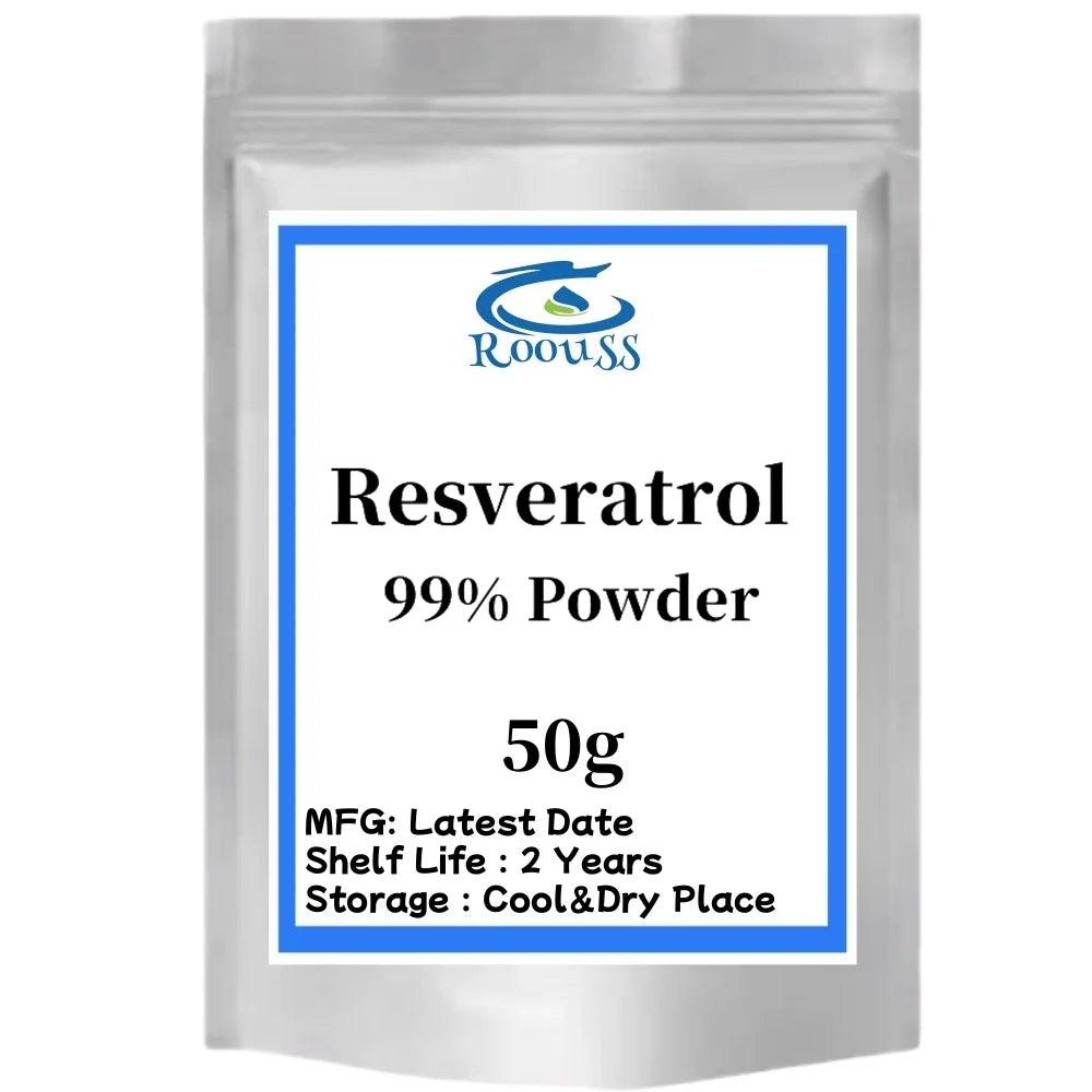 Resveratrol Powder skin care body makeup Anti Aging and Antioxidant free shipping