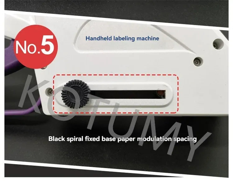 Self Adhesive Labeling Machine Manual Barcode Labeling Machine Fast Handheld Semi-Automatic Manual Labeling Machine