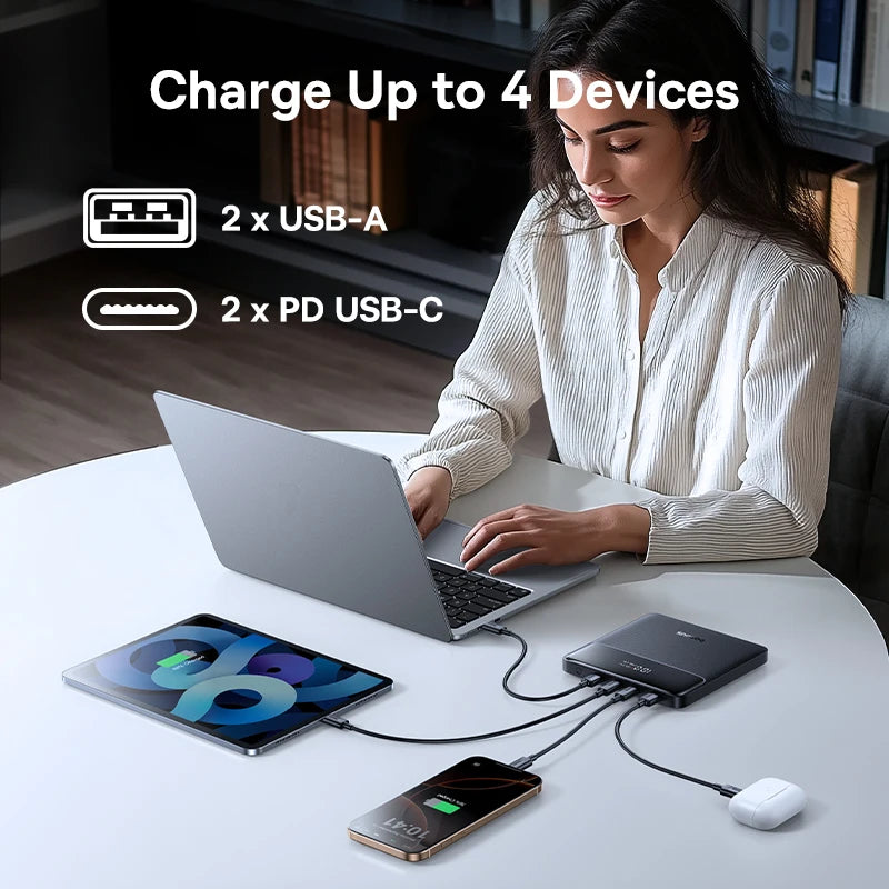 100W Fast Charging Power Bank 20000mAh PD for Laptops by Tidesmit Tidesmit