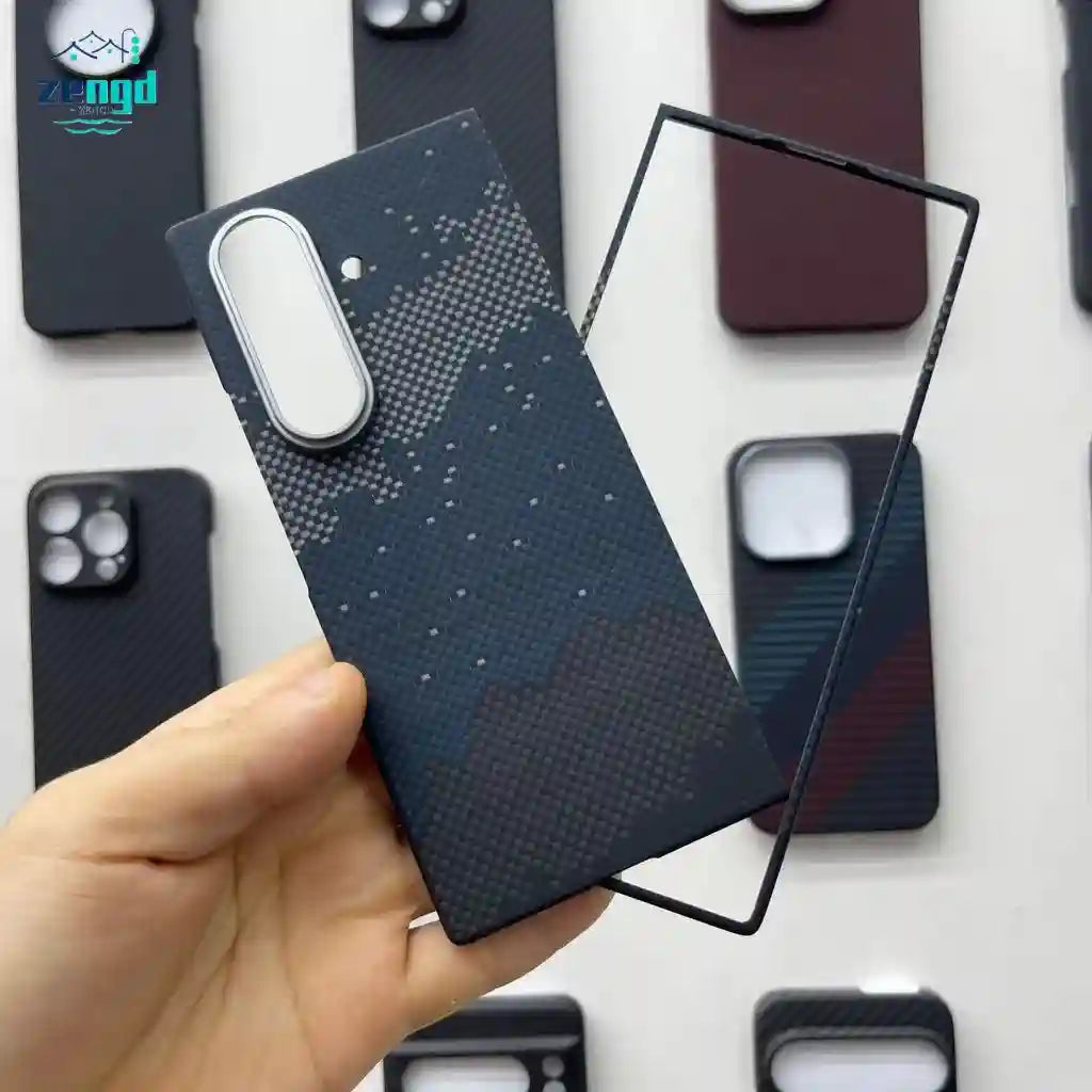 Samsung Galaxy Z Fold 7 Aramid Fiber Case | Slim Shock-Absorbing Cover Tidesmit