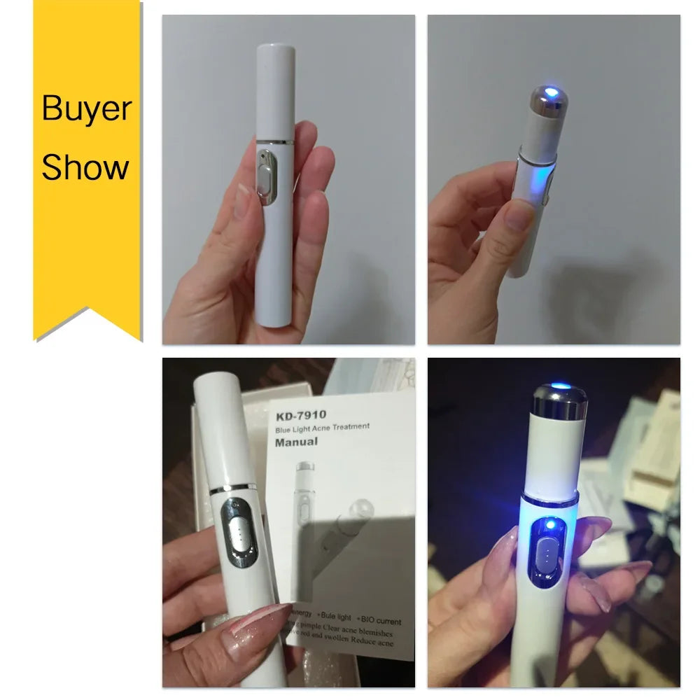 Blue Light Therapy Acne Pen for Skin Repair and Wrinkle Removal Permanent Makeup Machines Tidesmit