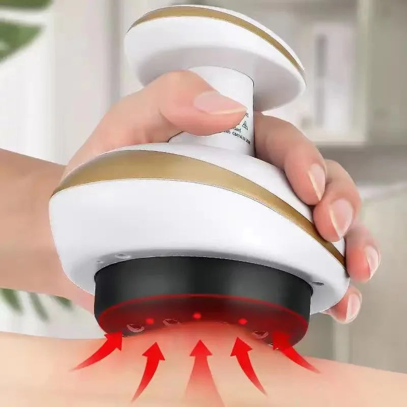 Electric Guasha Body Massager with Heat Therapy and Suction Body Shaping Massage Equipment Tidesmit