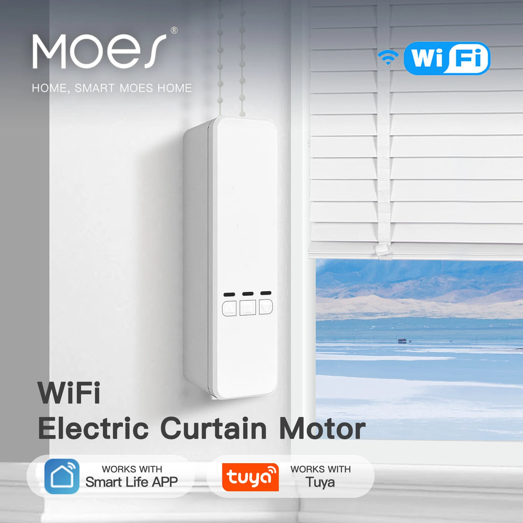 Smart WiFi Roller Shade Drive Motor Kit - App & Voice Control Tidesmit