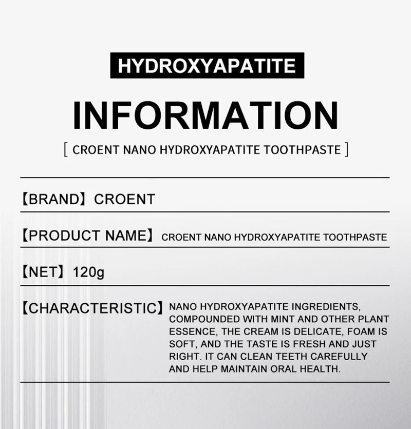 Tidesmit 7.5% Hydroxyapatite Probiotic Whitening Toothpaste for enamel repair and fresh breath