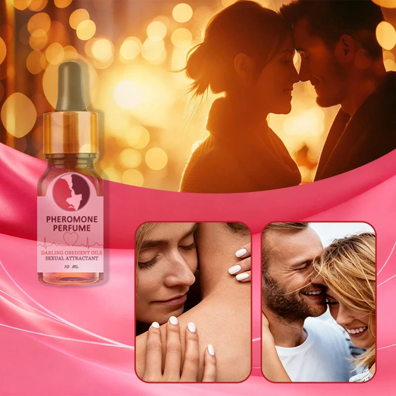 Strong Pheromone Perfume for men & women, 10ml dropper bottle, long-lasting sexual attractant cologne for dating.