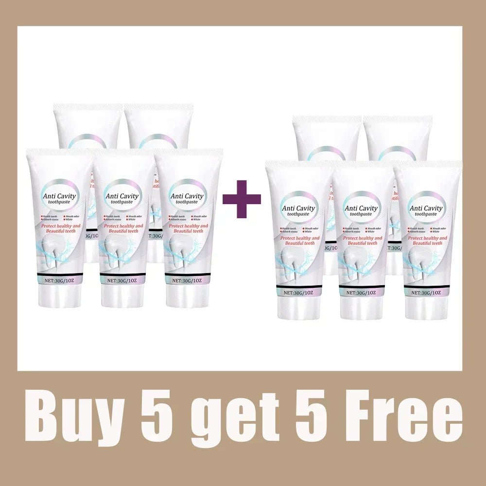 Tidesmit whitening toothpaste for cavity repair, plaque removal, and fresh breath relief