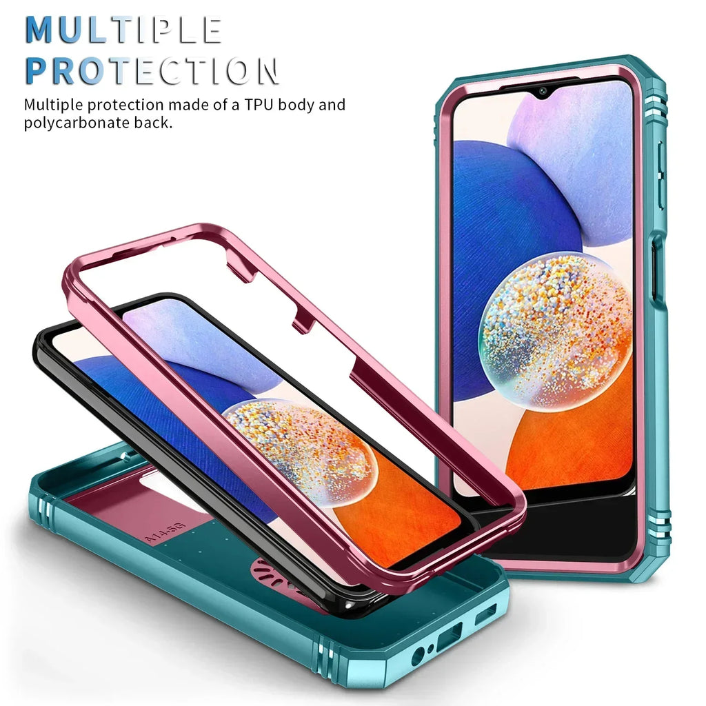 Samsung Galaxy S24 Hard Armor Case - Military-Grade Shockproof Cover Tidesmit