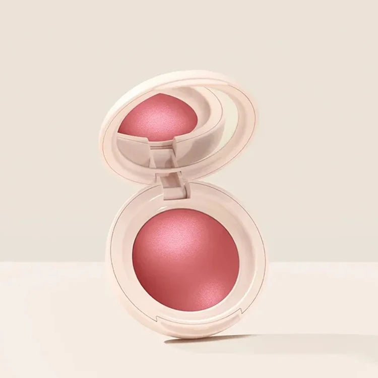 Tidesmit Rare Beauty silky highlighter and liquid blush makeup texture close-up for radiant long-lasting glow