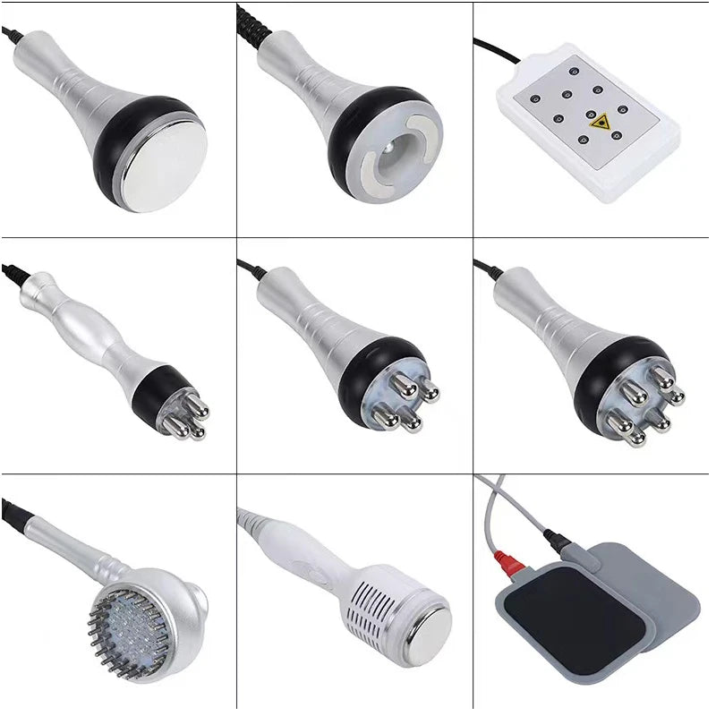 9-in-1 Ultrasonic Cavitation Machine for Professional Body Slimming Body Shaping Massage Equipment Tidesmit