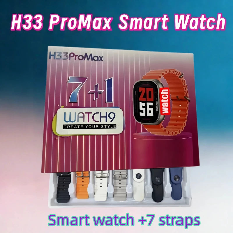 7 Watch Straps Smart Watch for men and women Health & Fitness Tra Bluetooth Phone Call SmartWatch DIY watch Faces Sport Watch