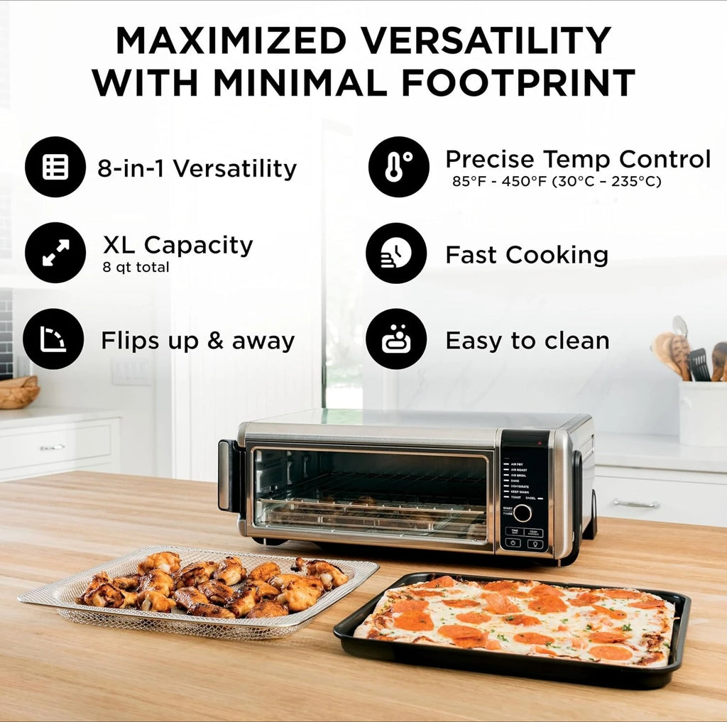 Digital Air Fry Countertop Oven, 8-in-1, XL, Silver
