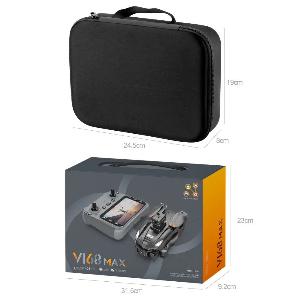 Tidesmit 8K GPS Drone with Camera, Brushless Motor & Foldable Frame Tidesmit