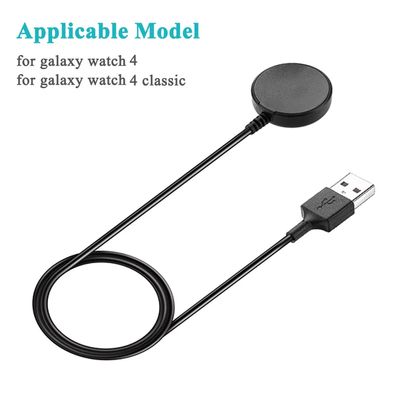 Samsung Galaxy Watch Wireless Charger – Fast Magnetic USB-C Cable Tidesmit