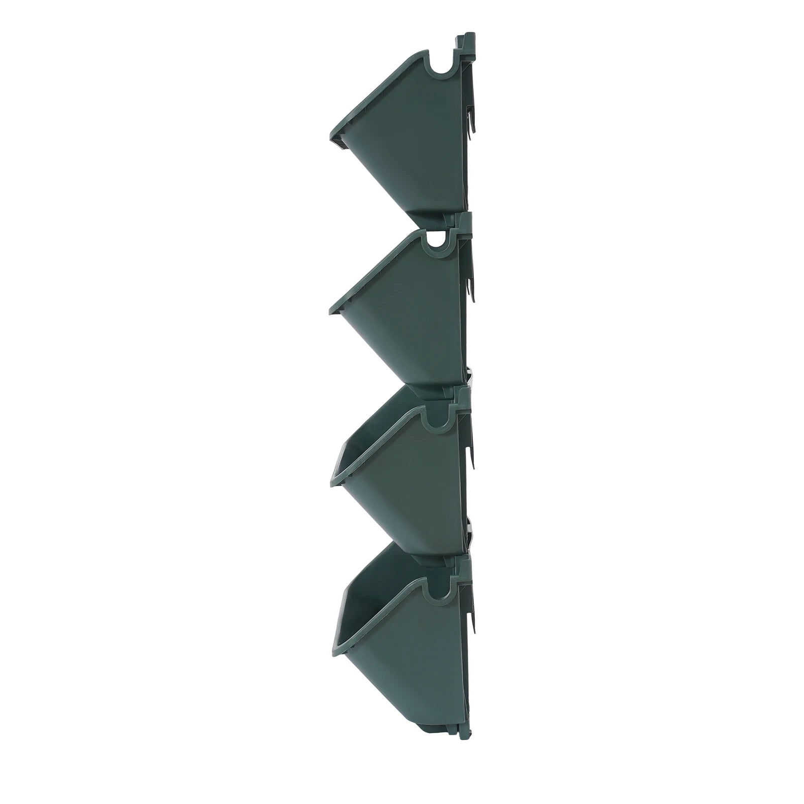 24PCS Vertical Garden Planter 3kg Wall Mounted Planter Wall Hanging Flower Pot Decor for Gardens Terraces Balconies