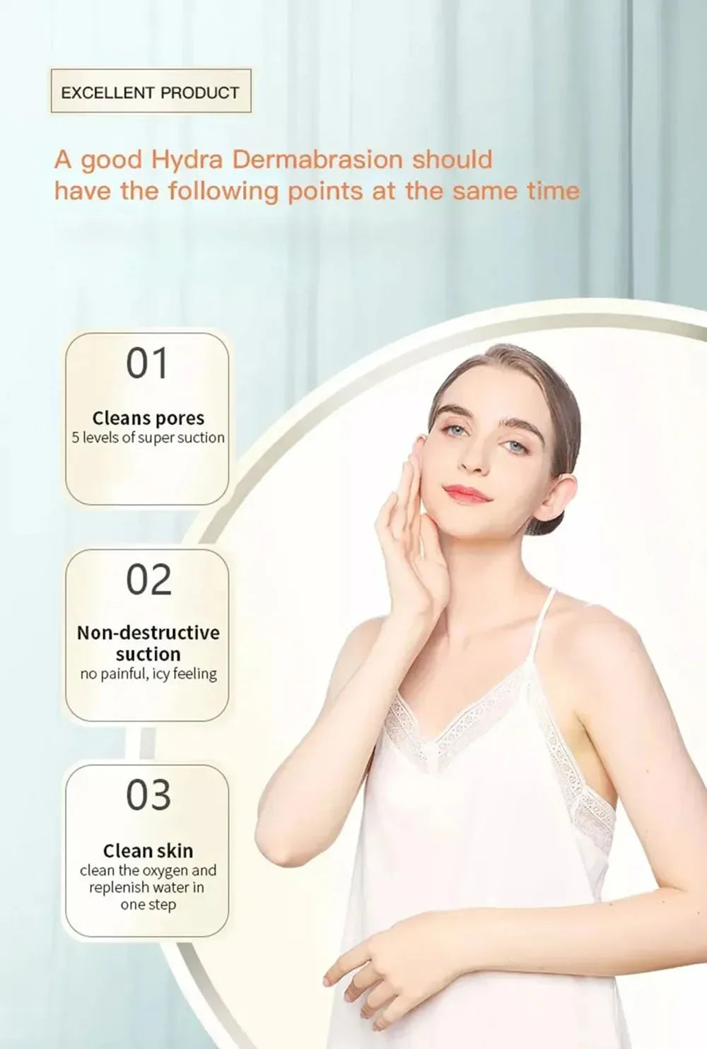 NEW Peeling Beauty Device New Small Bubble Oxygen Injection Instrument Hydra Dermabrasion Aqua Facial Cleaning Suction Blackhead