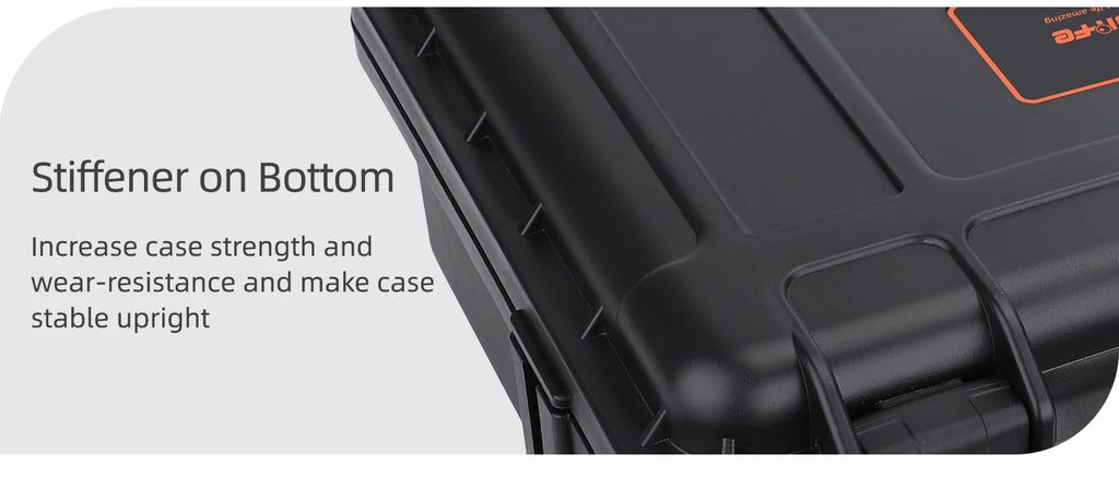 DJI Mini 5 Pro Carrying Case - Waterproof Hard Shell Black Tidesmit