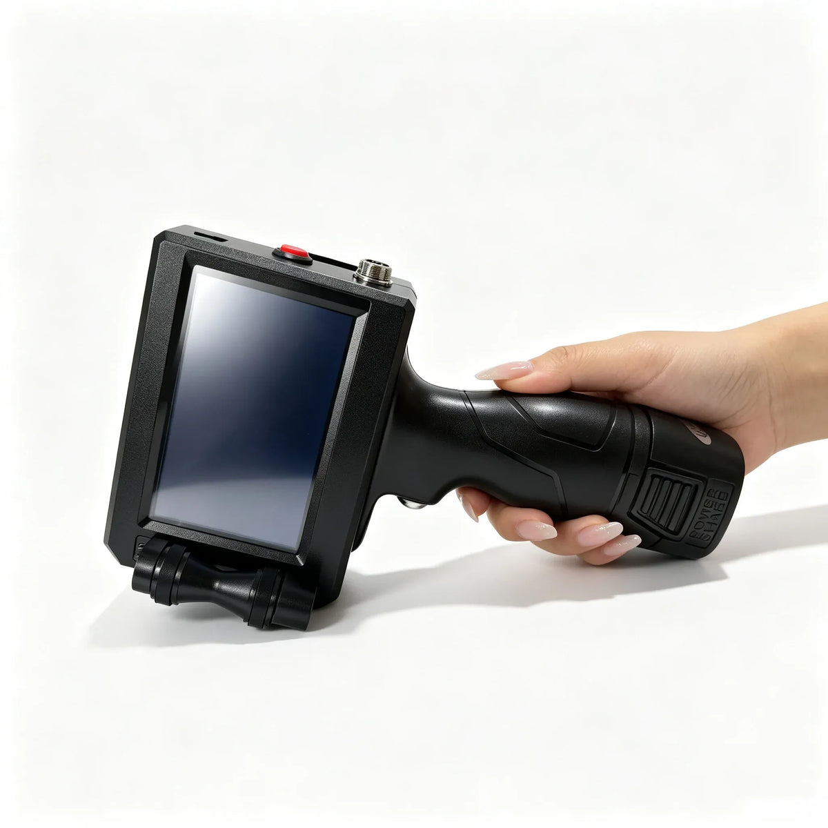 Handheld Inkjet Printer 12.7/25.4mm for QR Barcode Batch Date Number Logo Expiry Date Coding Machine 25 Languages Non-encrypted