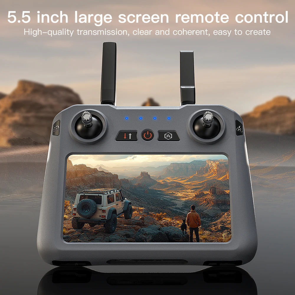 4K GPS Drone with Obstacle Avoidance - Foldable Quadcopter SG909 MAX Tidesmit