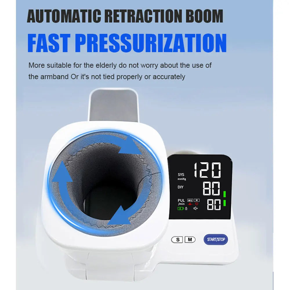 Blood Pressure Monitors for Home Use, Blood Pressure Machine Upper Arm with Large Wide Cuff Automatic Digital BP Machine