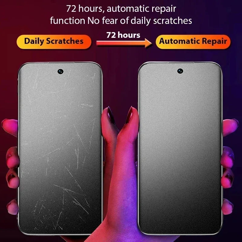 Matte Hydrogel Screen Protector for Samsung Galaxy - 4 Pack Bundle Tidesmit