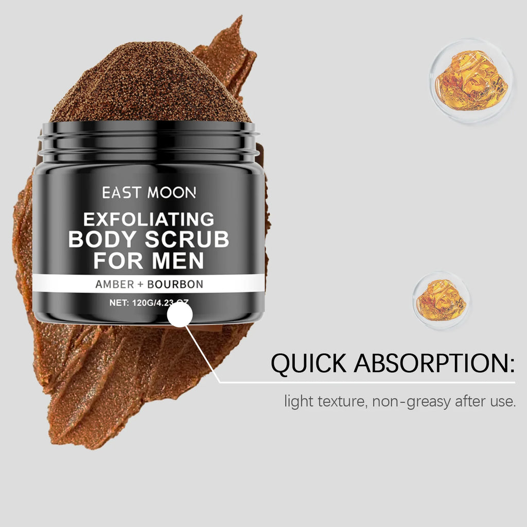 Sandalwood Body Scrub: Deep Moisturizing Exfoliant, 120g Scrubs Treatments Tidesmit