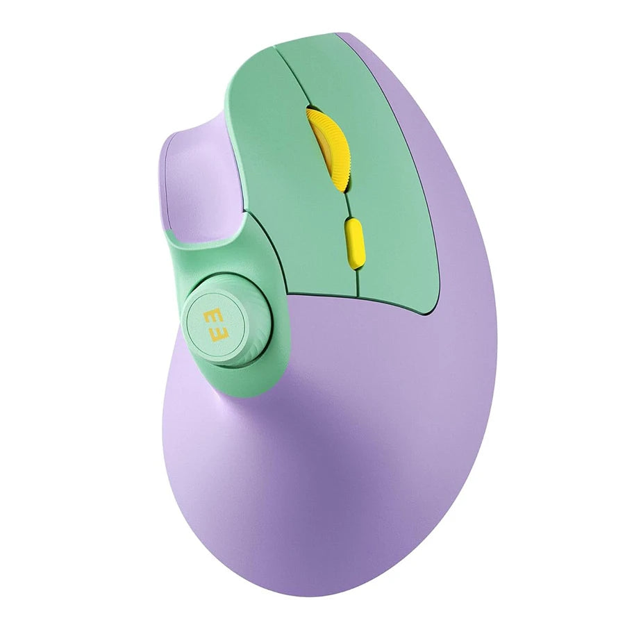 Seenda Ergonomic Bluetooth Wireless Mouse with Volume knob Quiet clicks Rechargeable Vertical USB Mouse for Mac Windows PC