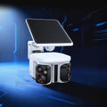 Baseus Security X1 Pro Outdoor Dual Camera Wireless 3K Camera Solar Panel Face Recognition Smart AI Tracking Security Camera
