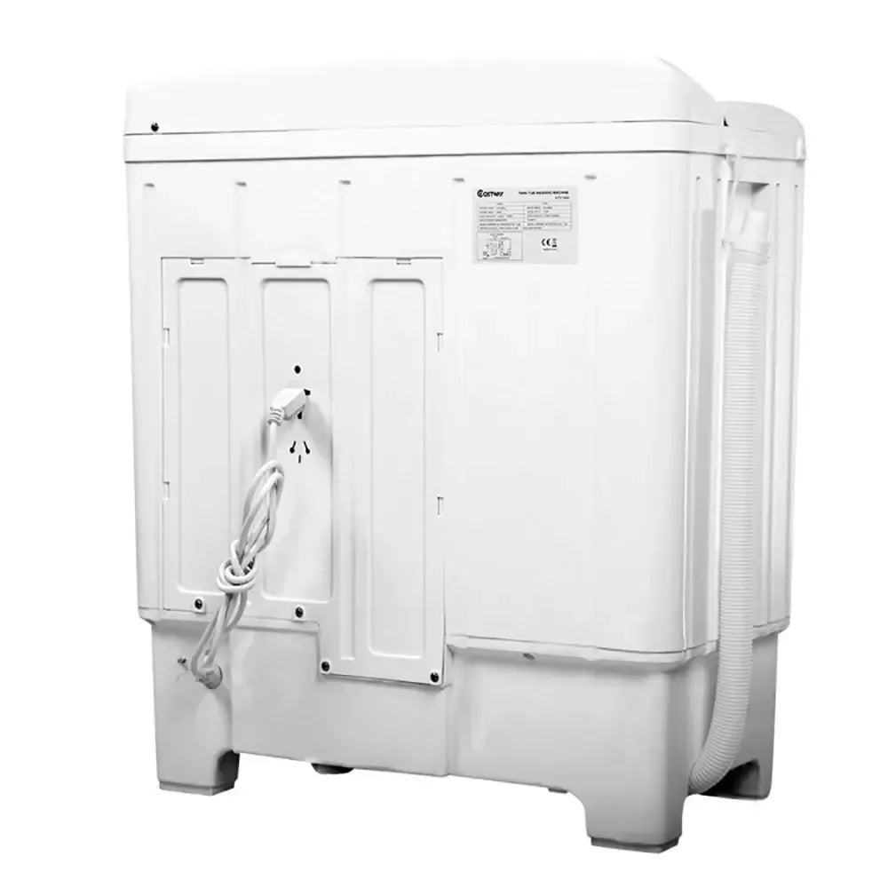 Tidesmit 20 lbs Compact Twin Tub Washing Machine