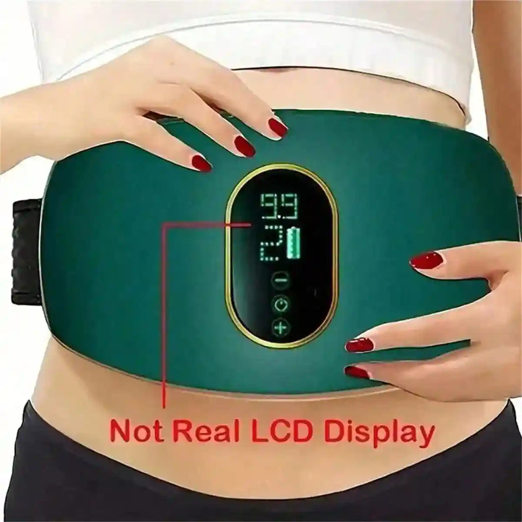 Electric Abdominal Massage Belt - Portable Muscle Relief - Green Back Massage Instrument Tidesmit