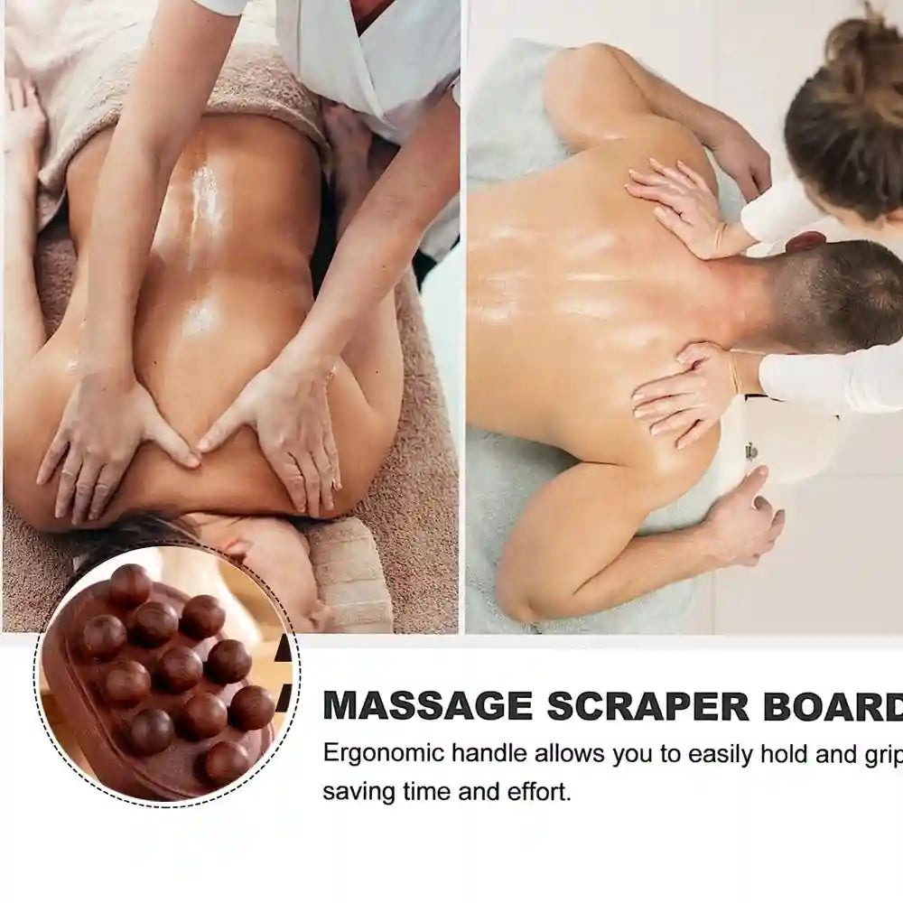 Wooden Massage Roller for Cellulite Removal and Lymphatic Flow (4 Styles) Massage Roller Tidesmit