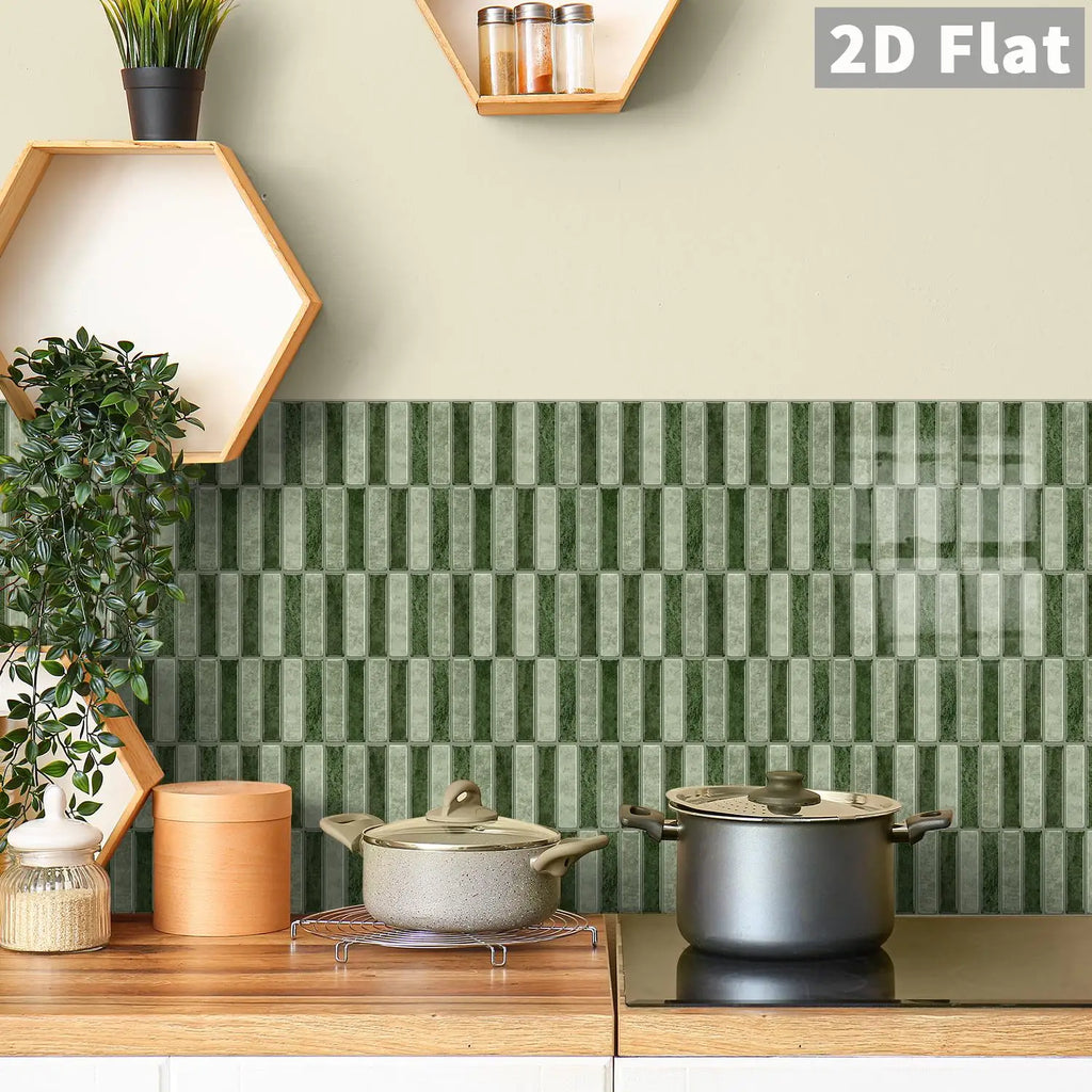 Self-adhesive tile decals, peel-and-stick tile stickers, splash-proof wall decor for kitchens and bathrooms, bedroom decor