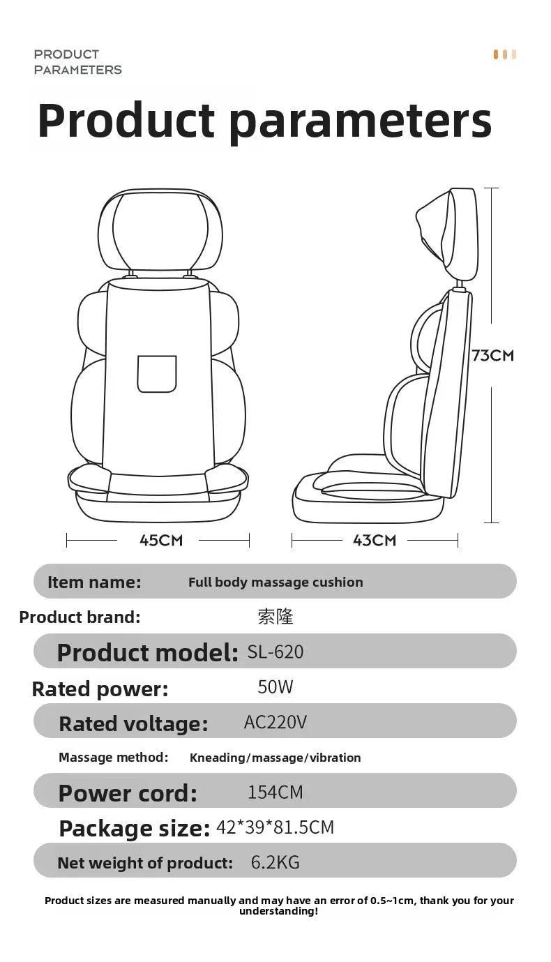 Electric Massage Chair Recliner With Heat Therapy | Tidesmit Wellness Massage Chairs Tidesmit