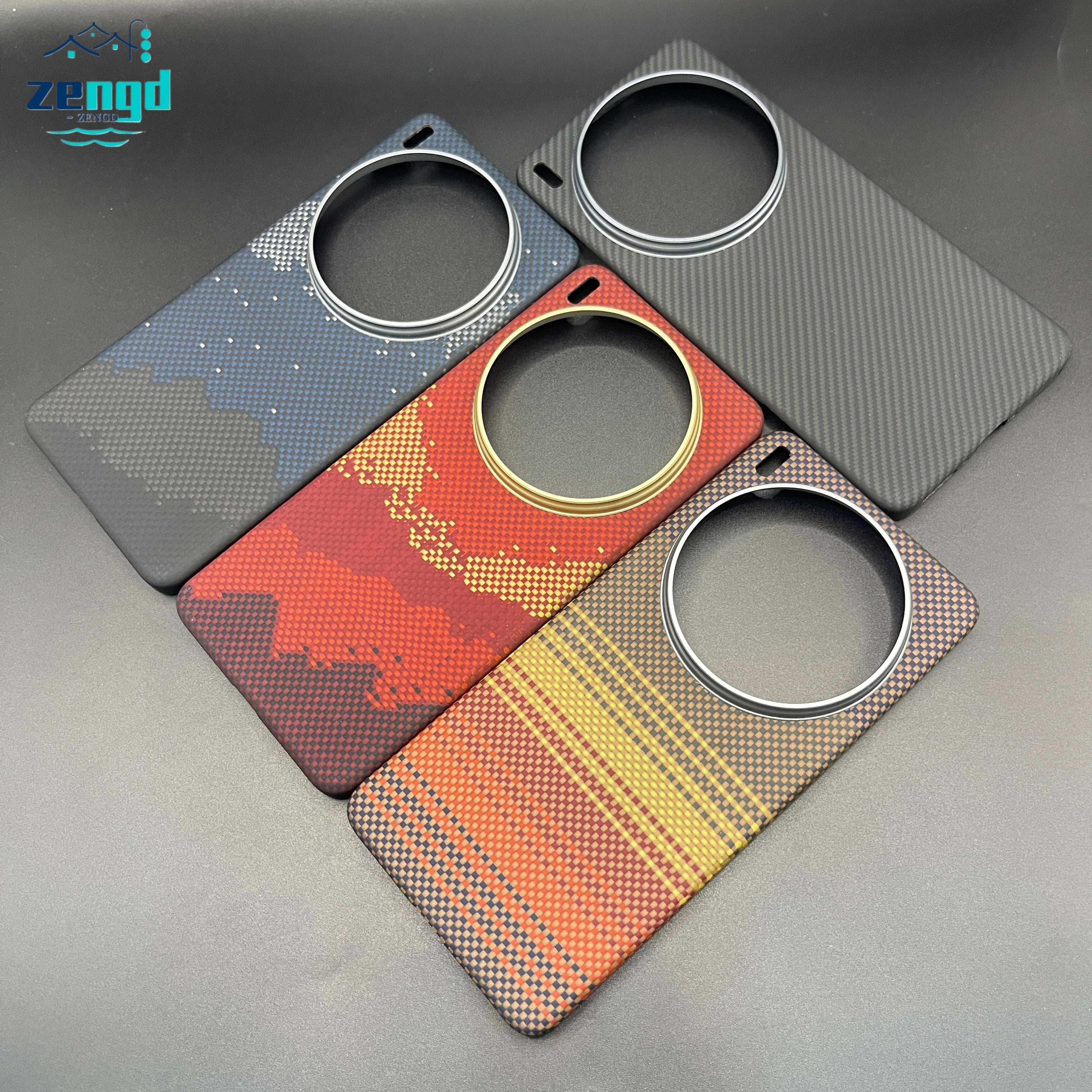 Vivo X200 Ultra Magnetic Aramid Fiber Case | Slim Shockproof Cover Tidesmit